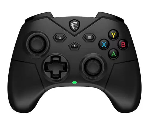 Manette sans fil MSI FORCE GC300W (Blanc & Noir) – Précision et liberté au bout des doigts ! (Noir)