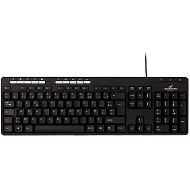 BLUESTORK MEDIAFIRST2 – Clavier Multimédia USB FR | Confort & Simplicité