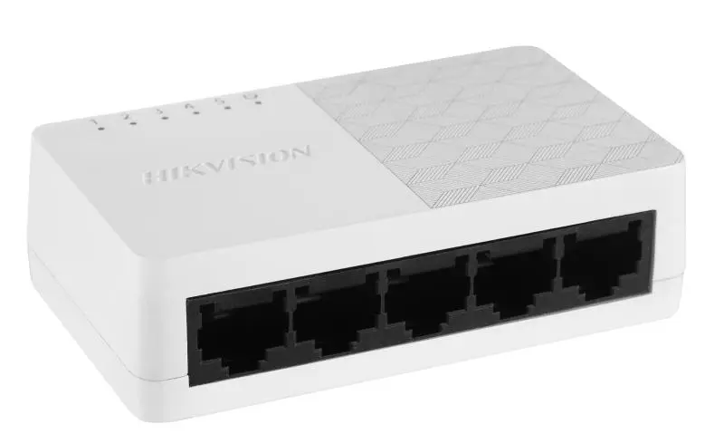 [HIK_DS_3E0505D_0] HIKVISION DS-3E0505D-O – Switch Gigabit 5 Ports | Compact, Fiable & Performant