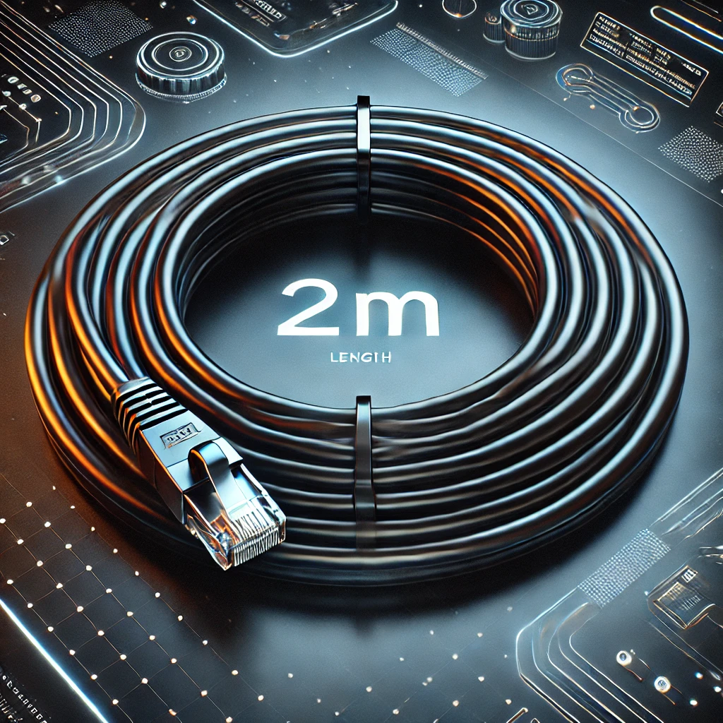 Câble Ethernet RJ45 Cat6 – 2M | Haute Performance & Fiabilité