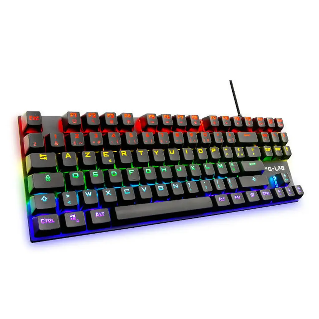 [BS_KEYZ_MERCURY_B] THE G-LAB Keyz Mercury TKL – Clavier Mécanique Gaming RGB (Noir)