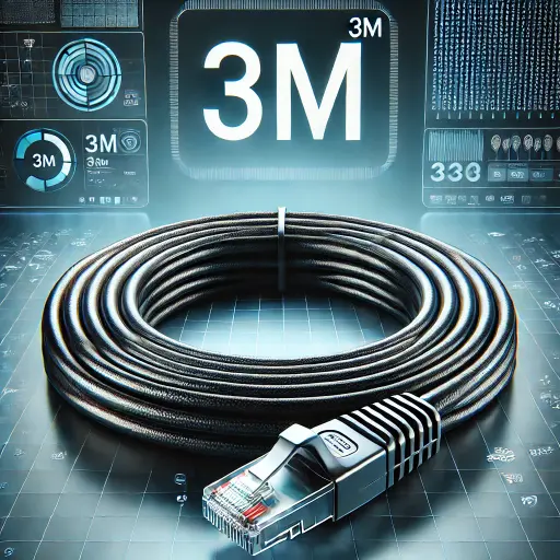 Câble Ethernet RJ45 Cat6 – 3M | Performance & Stabilité 