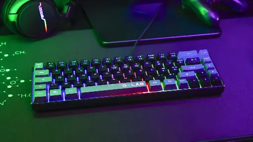 THE G-LAB Keyz Hydrogen – Clavier Gaming Compact 60% RGB