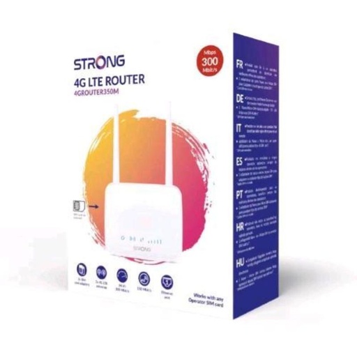 [STRONG_4G_ROUT350M] STRONG 4GROUTER350M – Mini Routeur 4G LTE | WiFi 300 Mbps | Port Ethernet